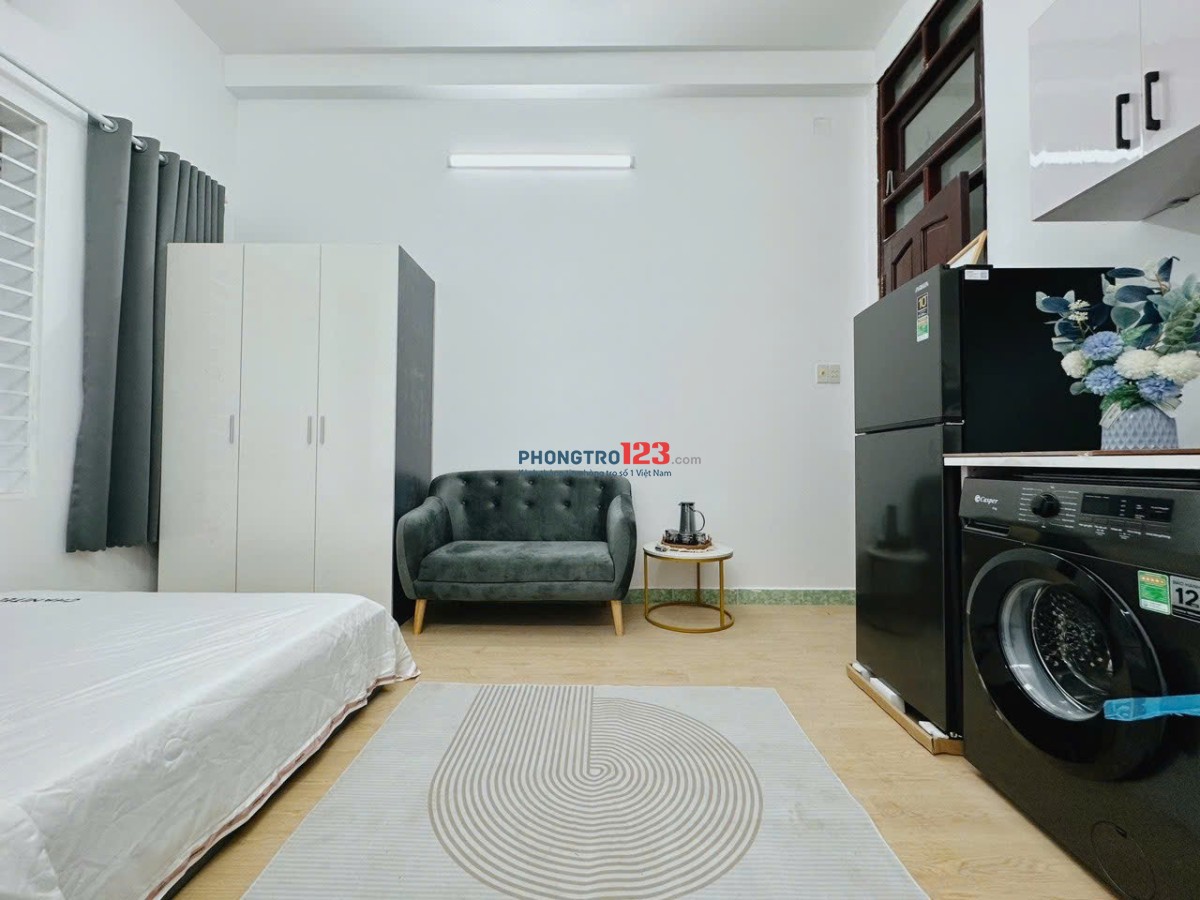 TRỌ BÌNH THẠNH GẦN Q1,Q1, LANDMARK 81 - FULL NỘI THẤT CỬA SỔ LỚN MÁY GIẶT RIÊNG - NGUYỄN HỮU CẢNH