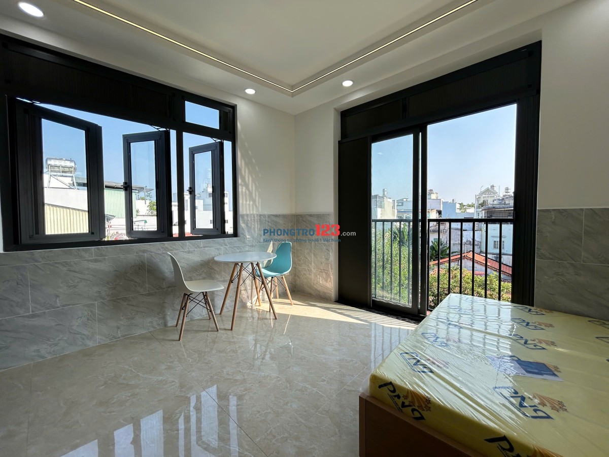 Cho Thuê CHDV Studio nhà mới xây full nội thất đẹp tại gò vấp