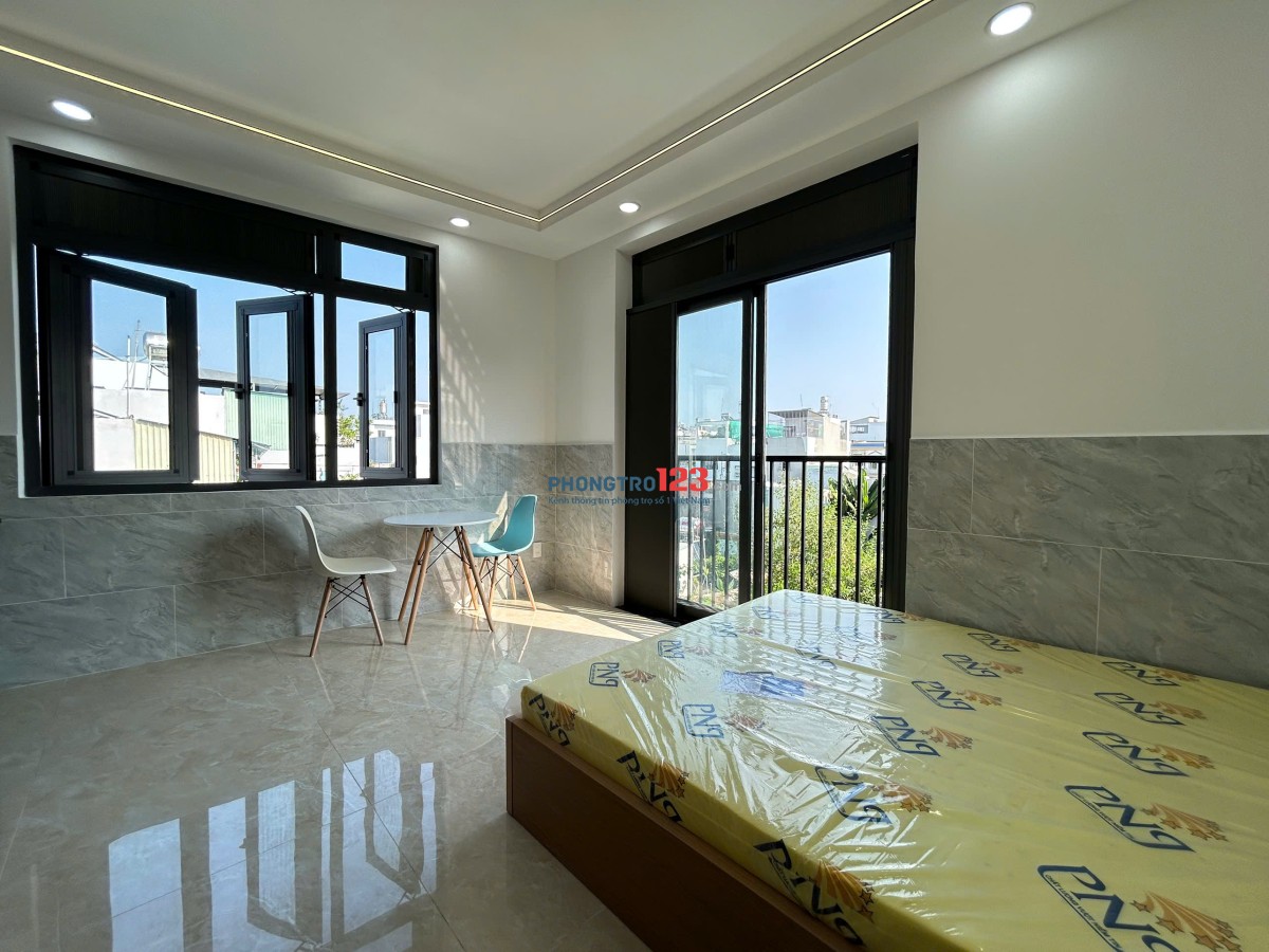 Cho Thuê CHDV Studio nhà mới xây full nội thất đẹp tại gò vấp