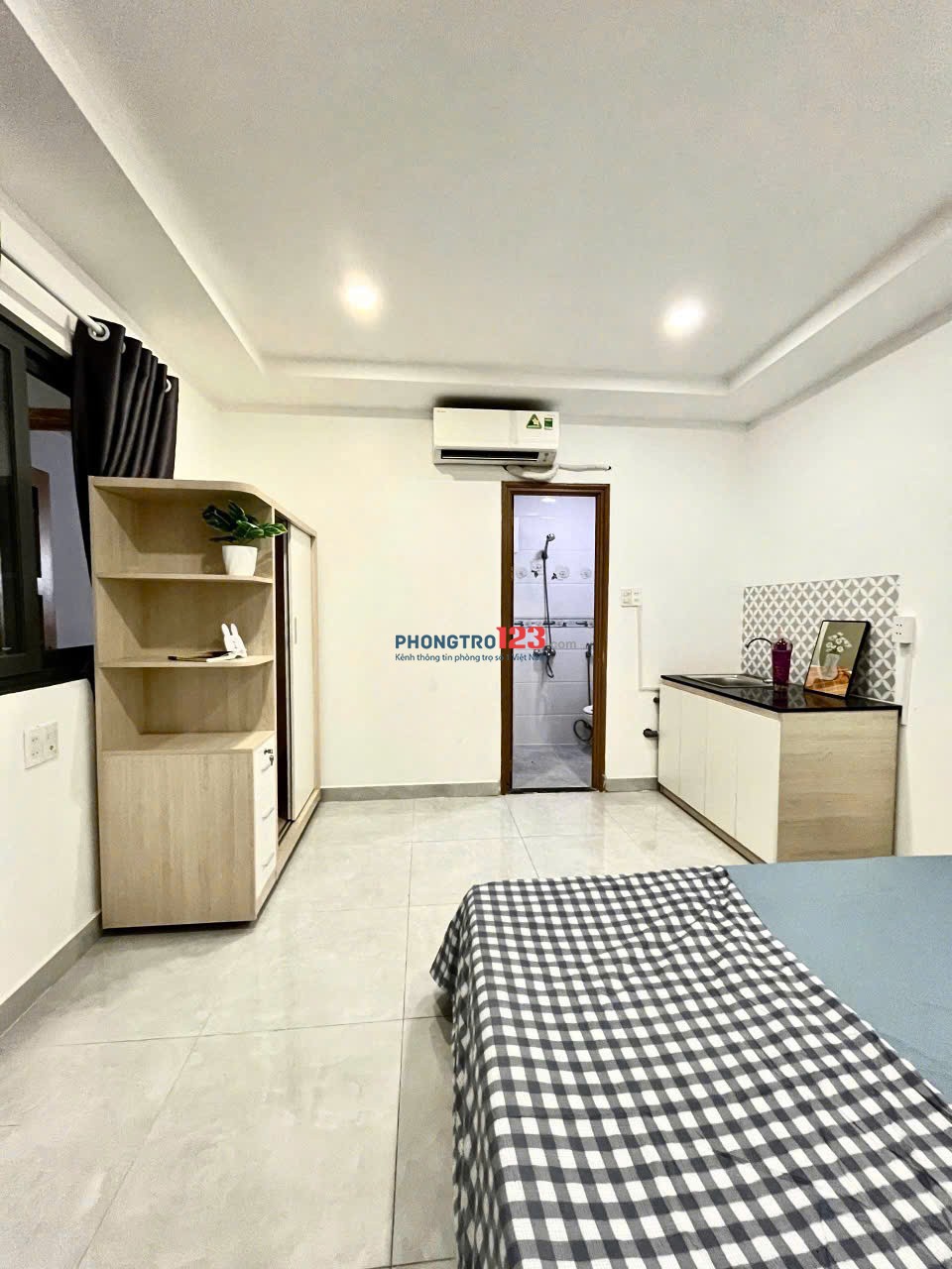 Cho thuê chung cư mini, phòng trọ full nội thất tại, Bình Thạnh