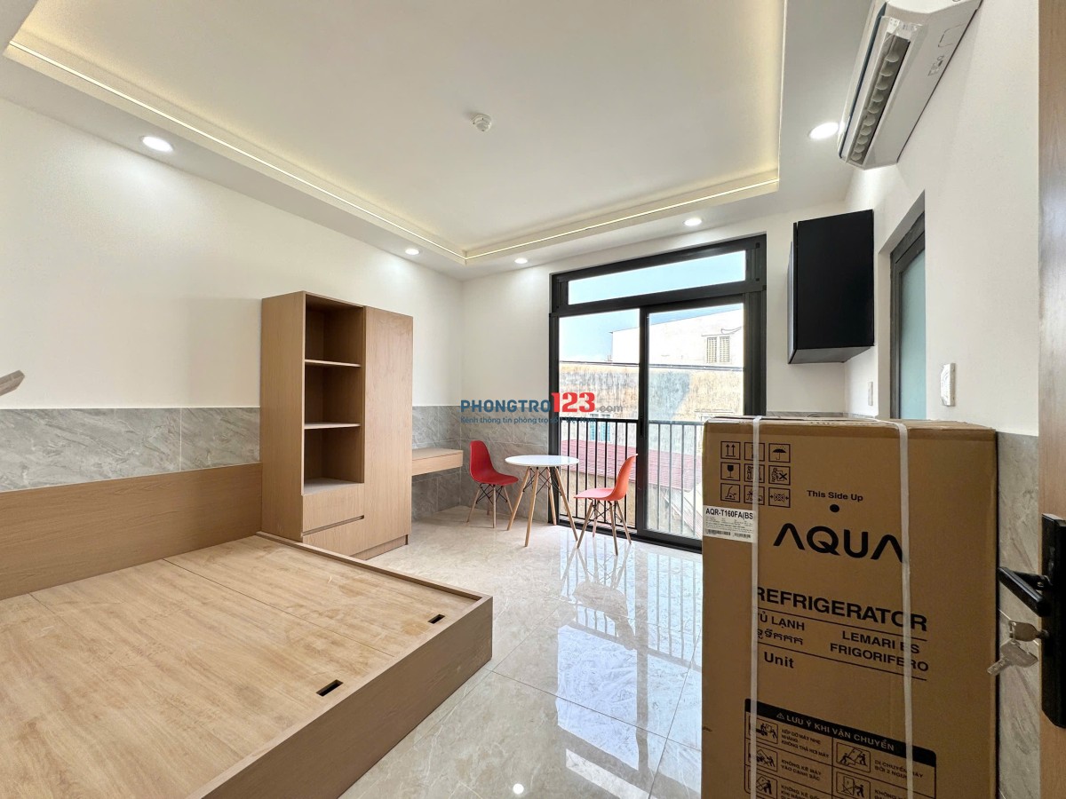 Cho Thuê CHDV Studio nhà mới xây full nội thất đẹp tại gò vấp