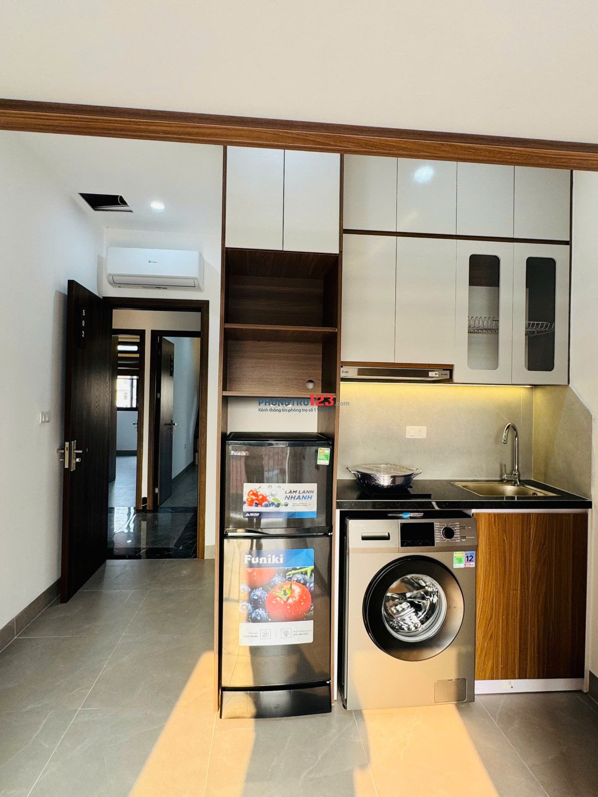 20 Phan Đình Giót, p La Khê, gác xép full đồ, ngay ga Hà Đông, Văn Phú