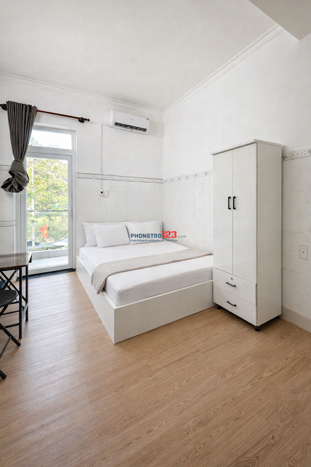 PHÒNG TRỌ FULL NỘI THẤT CỬA SỔ TRỜI - BAN CÔNG GIÁ RẺ - NGAY KDC THỦ THIÊM XANH GẦN LAKEVIEW