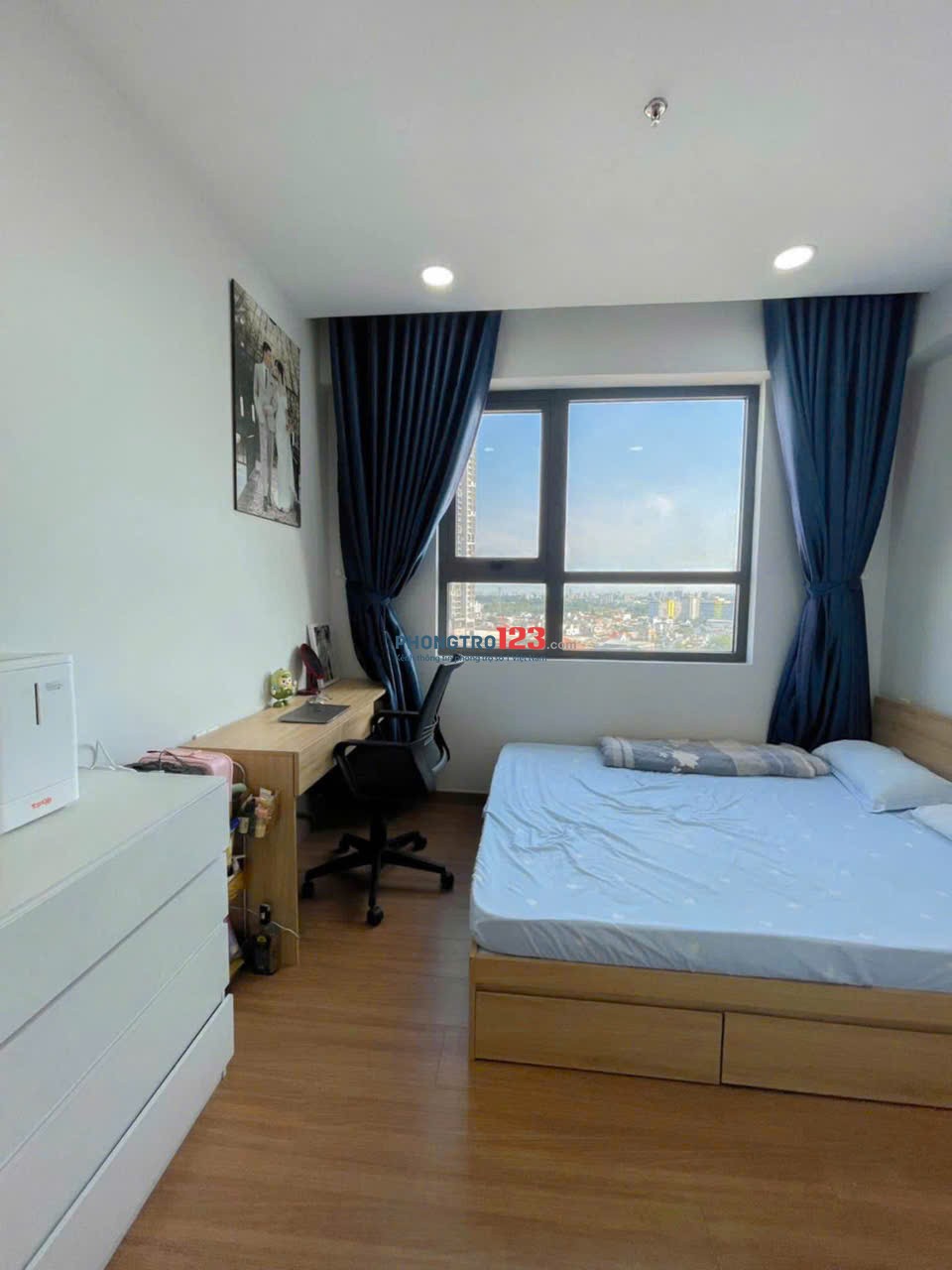 Chung cư Carillon 2, Trịnh Đình Thảo, TP: 76m2, 9tr5/th, nội thất, 2PN