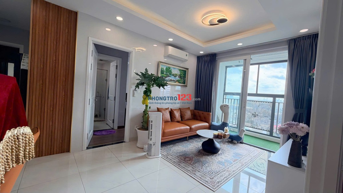 Căn 2PN, 77m2 C/c Harmona - Trương Công Định, Nội thất, Giá 12tr/th