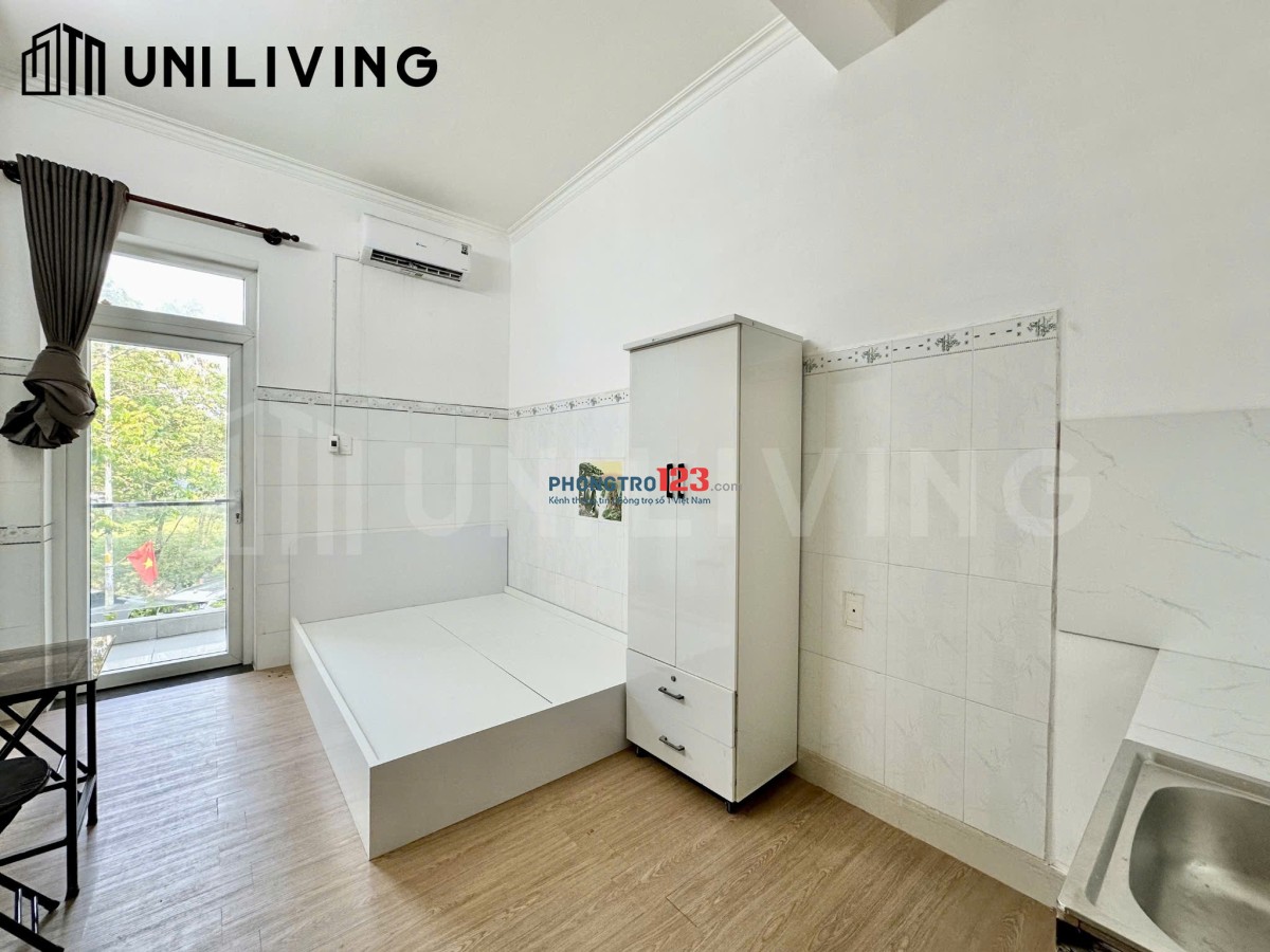 PHÒNG TRỌ FULL NỘI THẤT CỬA SỔ TRỜI - BAN CÔNG GIÁ RẺ - NGAY KDC THỦ THIÊM XANH GẦN LAKEVIEW