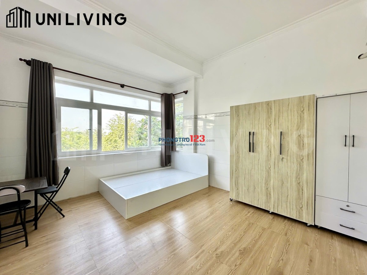 PHÒNG TRỌ FULL NỘI THẤT CỬA SỔ TRỜI - BAN CÔNG GIÁ RẺ - NGAY KDC THỦ THIÊM XANH GẦN LAKEVIEW