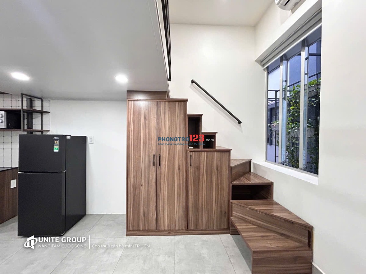  Duplex mới xây cho thuê – tone trắng nâu siêu xinh 
