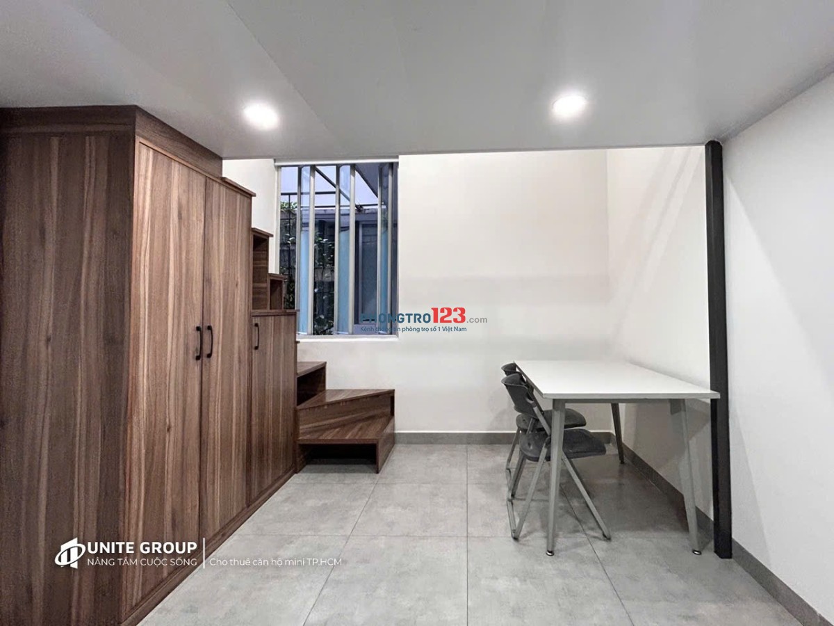  Duplex mới xây cho thuê – tone trắng nâu siêu xinh 