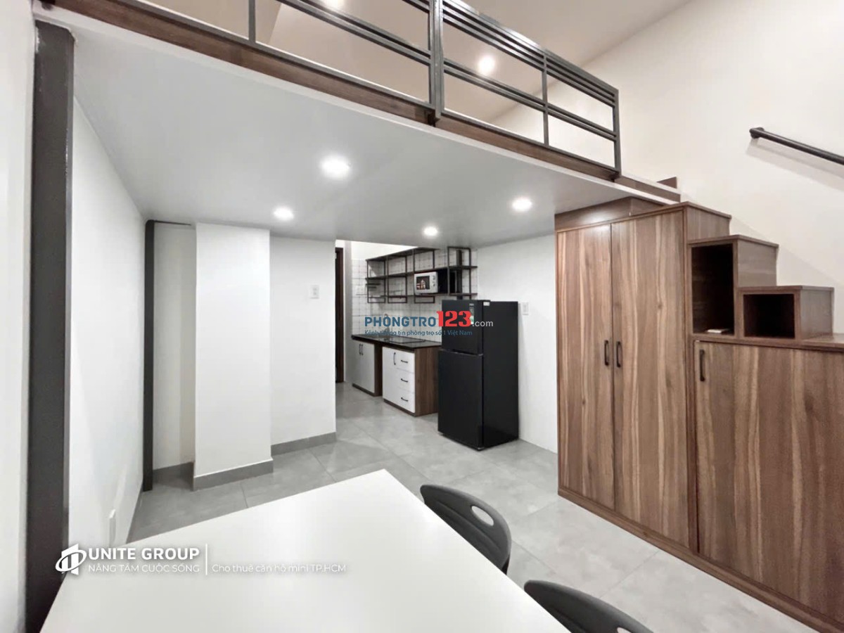  Duplex mới xây cho thuê – tone trắng nâu siêu xinh 