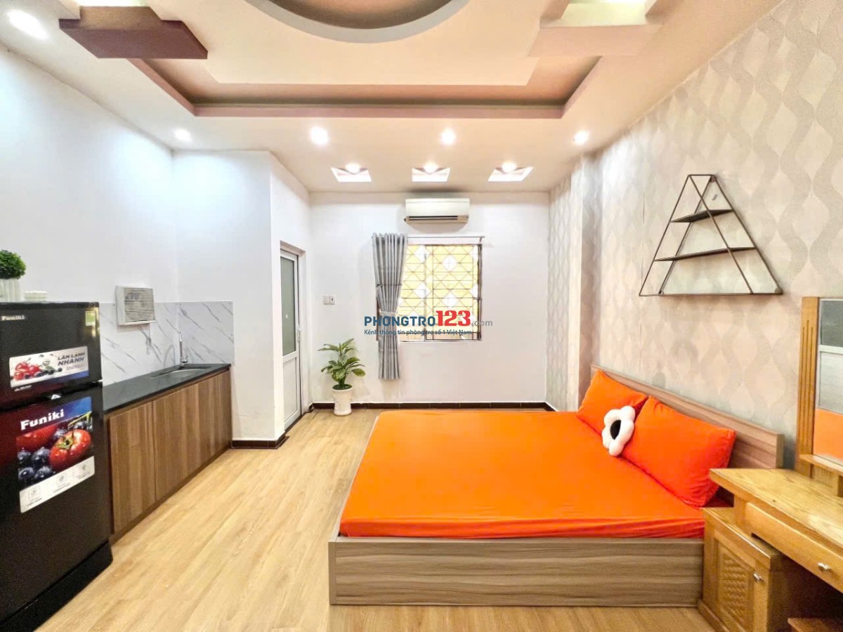 Cho thuê phòng full Nội Thất, Thiết kế đẹp, Nguyễn Văn Cừ, Quận 1