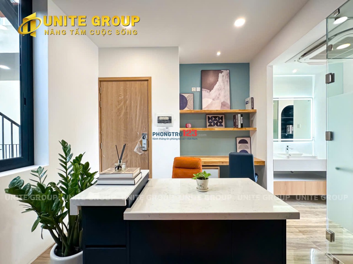 Cho thuê căn hộ 1PN full nội thất ở Hoàng Việt, Tân Bình gần Vincom, 10 phút ra Sân Bay Tân Sơn Nhất