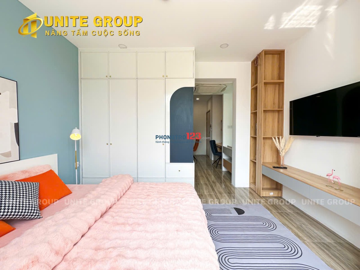 Cho thuê căn hộ 1PN full nội thất ở Hoàng Việt, Tân Bình gần Vincom, 10 phút ra Sân Bay Tân Sơn Nhất