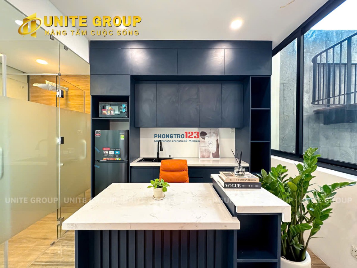 Cho thuê căn hộ 1PN full nội thất ở Hoàng Việt, Tân Bình gần Vincom, 10 phút ra Sân Bay Tân Sơn Nhất