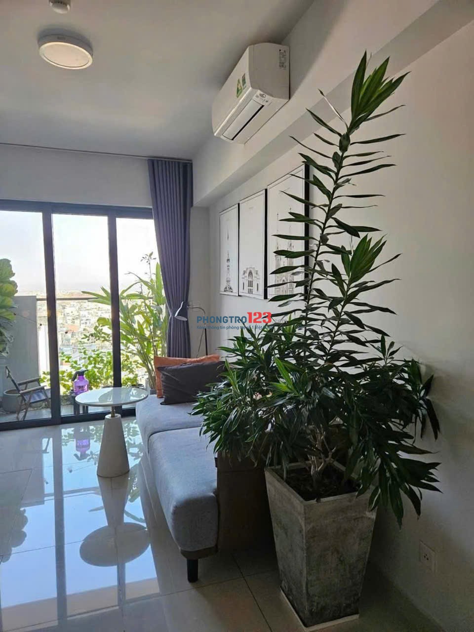 Chung cư IDiCO, Luỹ Bán Bích, TP: Block C, nhà mới, 10,5tr, 2PN, NT mới