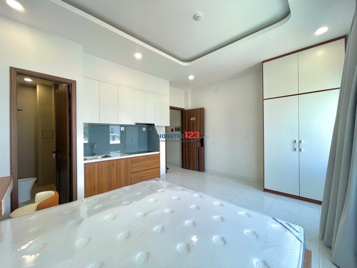 Phòng Trọ Cửa Sổ Mới Xây 35m2 Nguyễn Văn Đậu Gần Phan Xích Long Chợ BÀ Chiểu Cầu Bông Quận 1 Gò Vấp