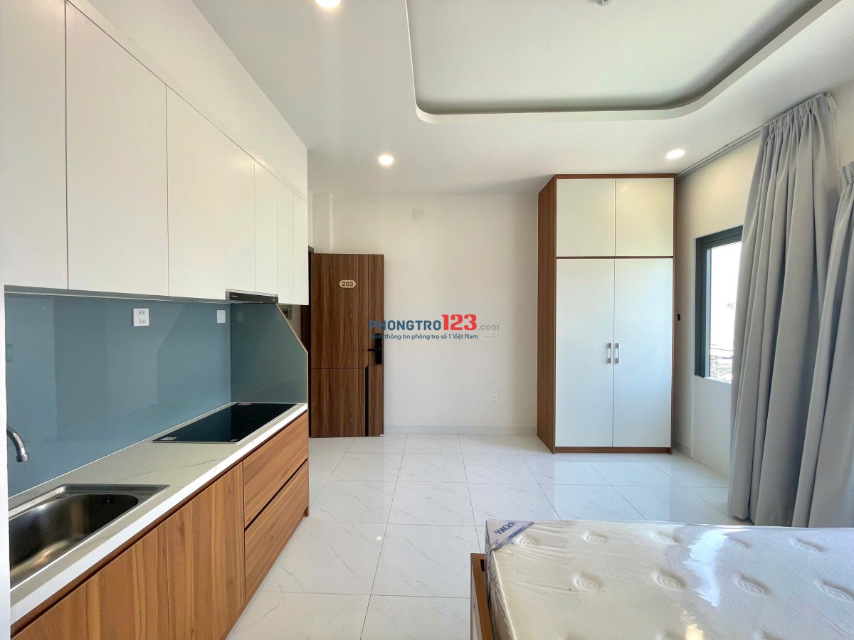 Phòng Trọ Cửa Sổ Mới Xây 35m2 Nguyễn Văn Đậu Gần Phan Xích Long Chợ BÀ Chiểu Cầu Bông Quận 1 Gò Vấp
