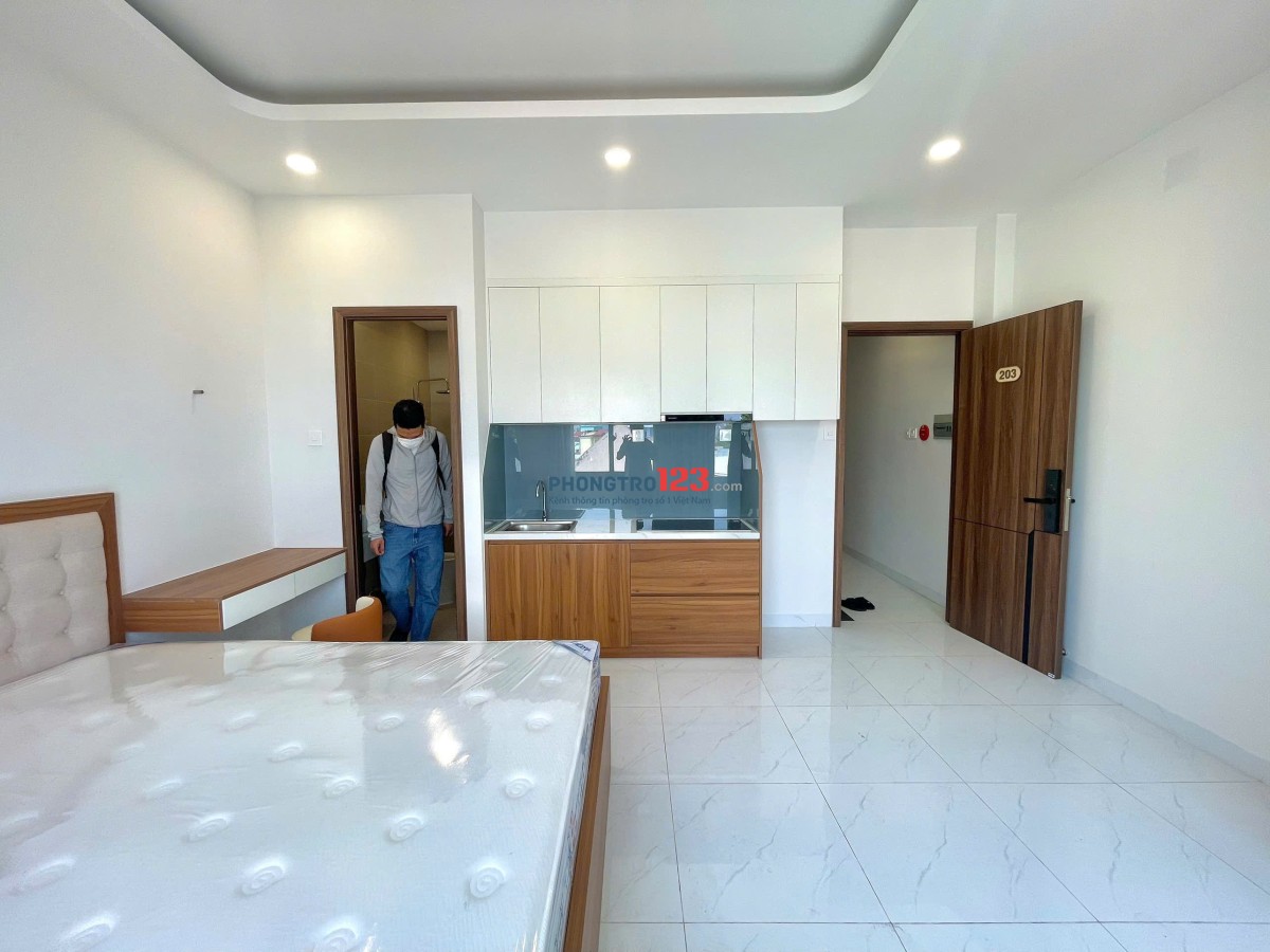 Phòng Trọ Cửa Sổ Mới Xây 35m2 Nguyễn Văn Đậu Gần Phan Xích Long Chợ BÀ Chiểu Cầu Bông Quận 1 Gò Vấp