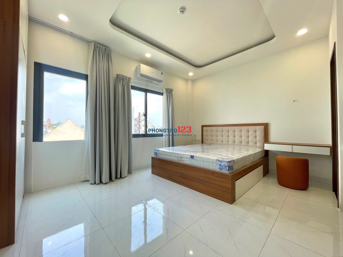 Phòng Trọ Cửa Sổ Mới Xây 35m2 Nguyễn Văn Đậu Gần Phan Xích Long Chợ BÀ Chiểu Cầu Bông Quận 1 Gò Vấp