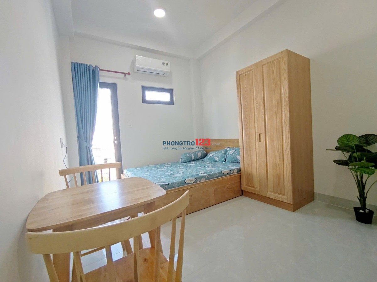 Cam kết như hình. Cho Thuê Phòng Bình Thạnh có ban công, thang máy gần chợ Bà Chiểu tiện đi quận 1