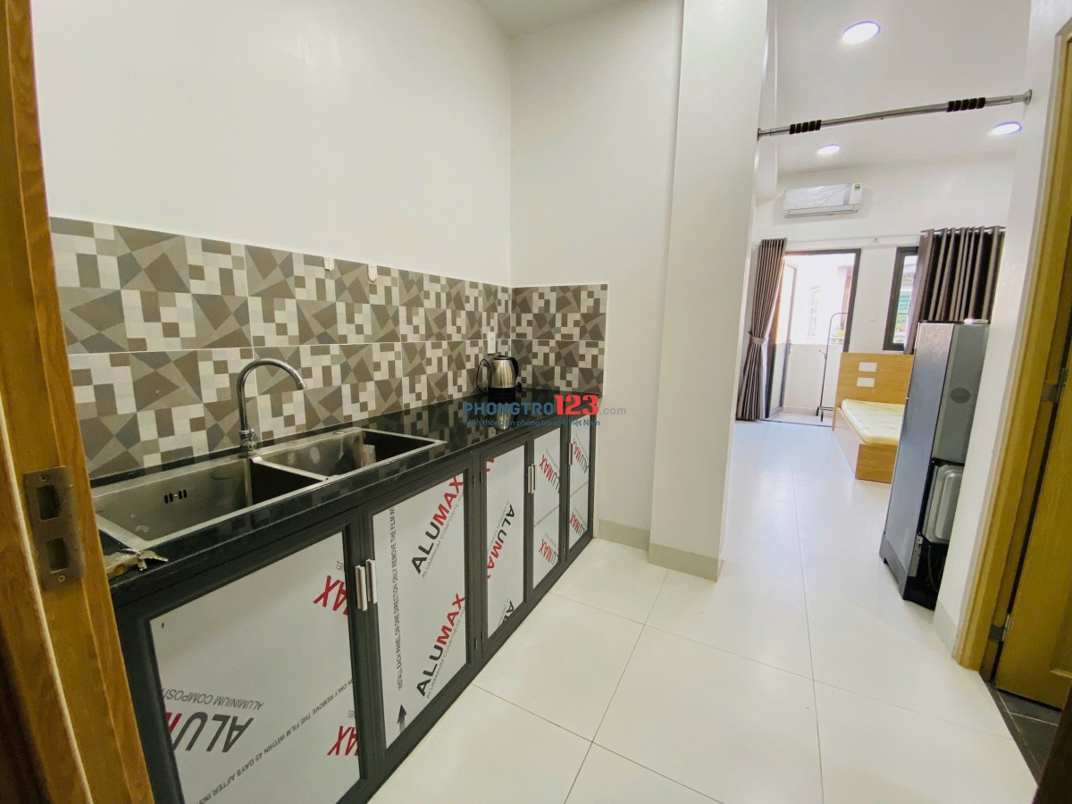 Cho thuê phòng trọ tách bếp Quận 3 Trần Văn Đang có BANCOL , full NT gần nhà thờ TÂN ĐỊNH