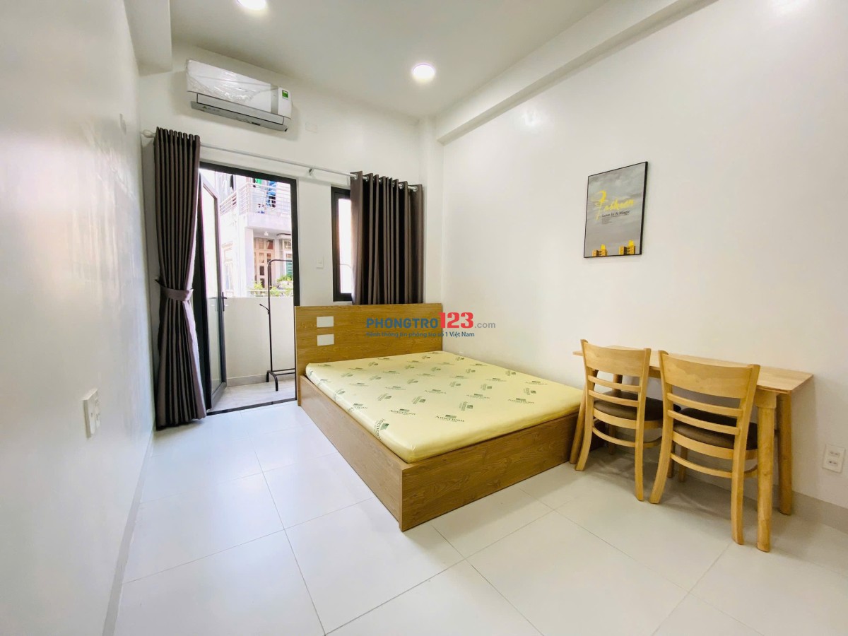 Cho thuê phòng trọ tách bếp Quận 3 Trần Văn Đang có BANCOL , full NT gần nhà thờ TÂN ĐỊNH