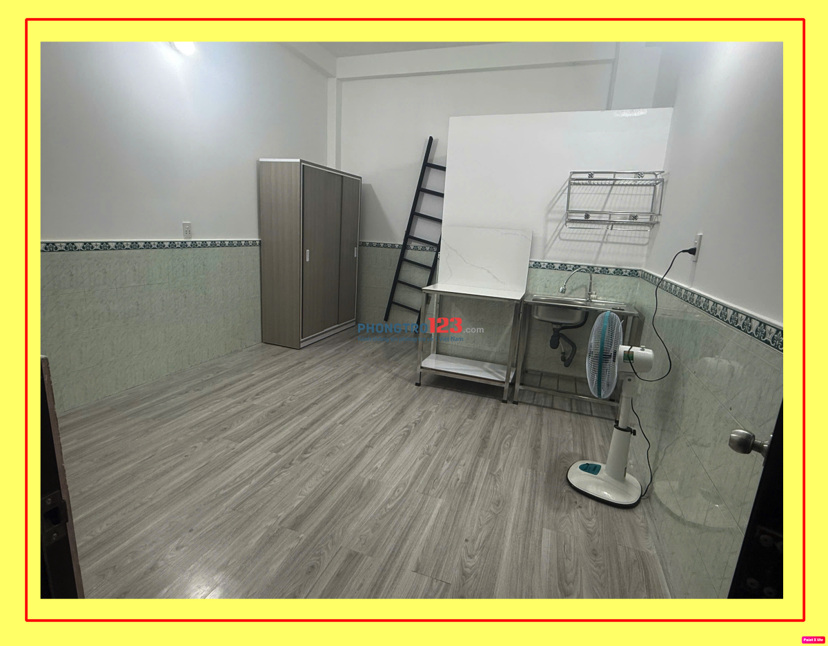 Phòng Bùi Viện, full nội thất, lầu 1