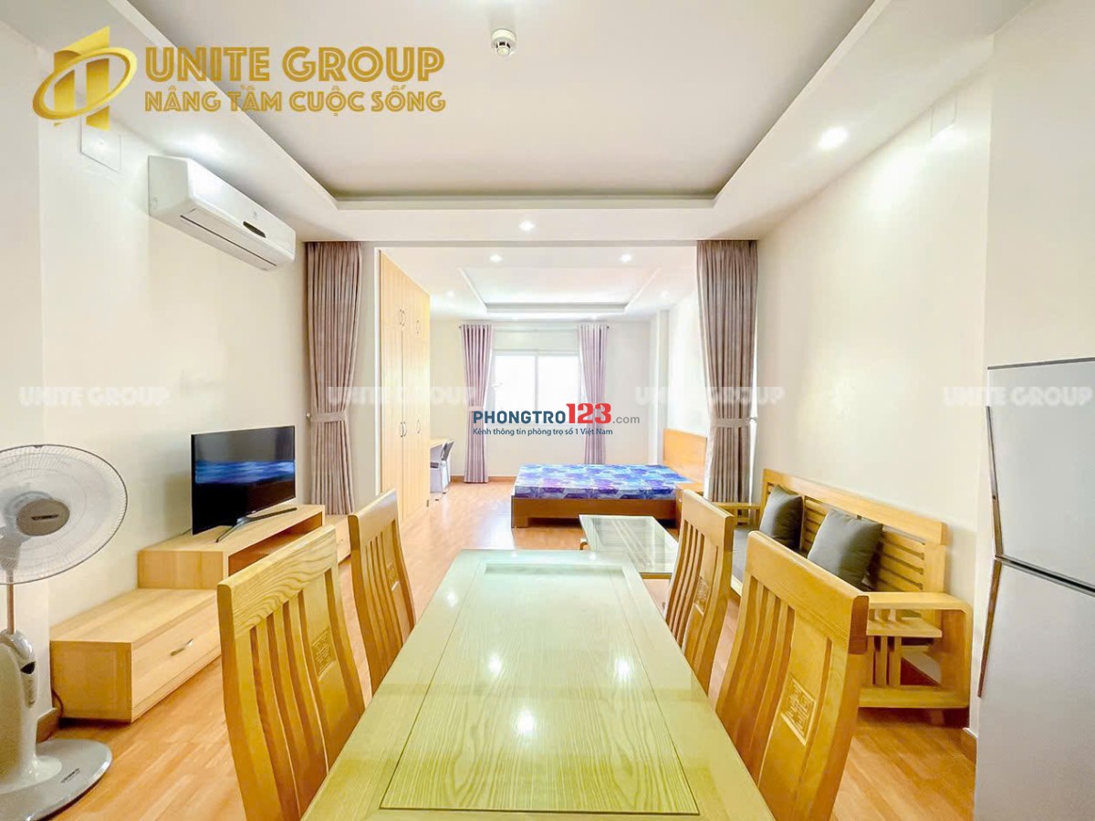 Căn Hộ 1PN 45m2 Ngay Trung Tâm Full Nội Thất Gần Chợ Bến Thành Công Trường Mê Linh Cầu Calmette