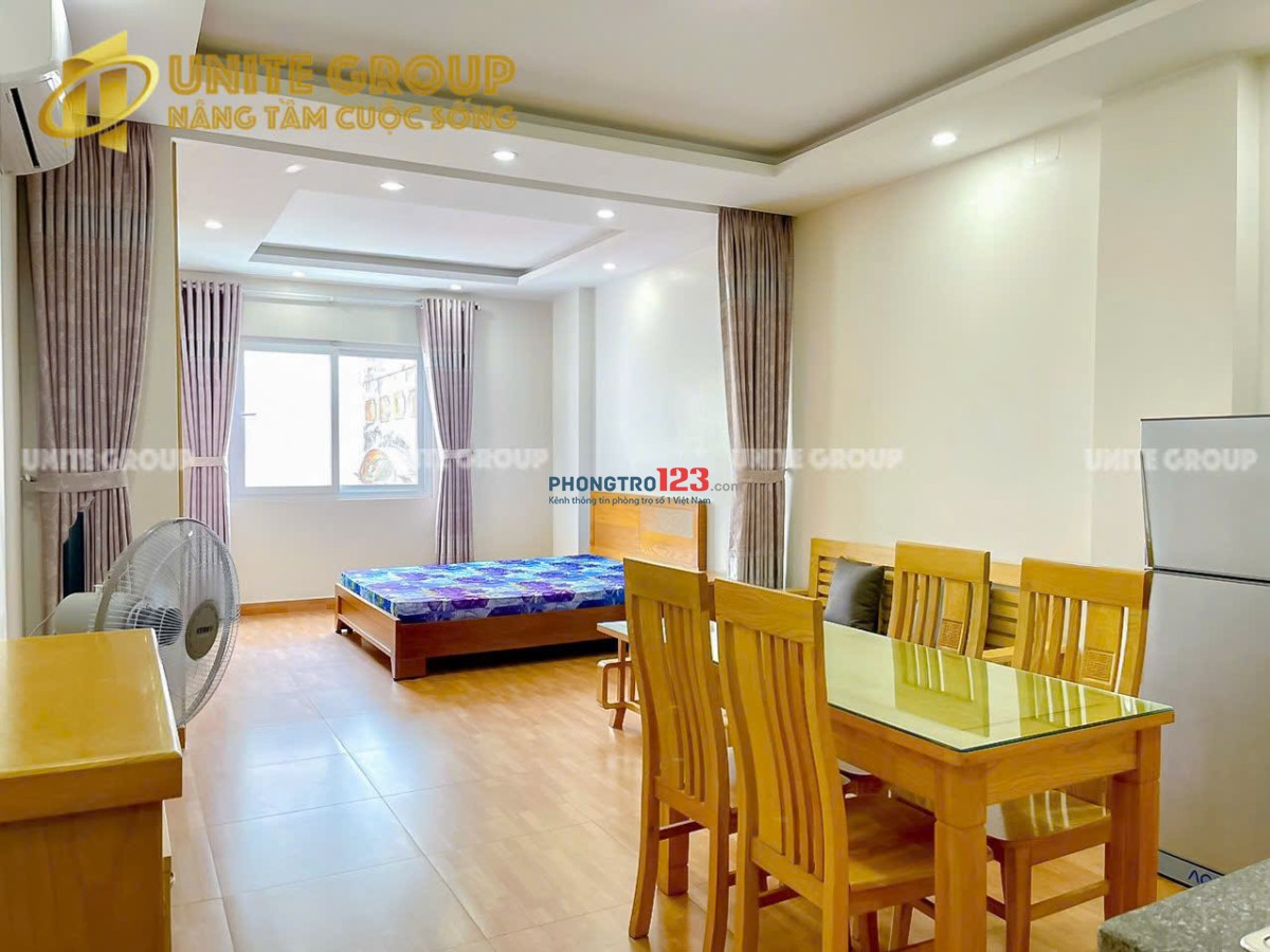 Căn Hộ 1PN 45m2 Ngay Trung Tâm Full Nội Thất Gần Chợ Bến Thành Công Trường Mê Linh Cầu Calmette
