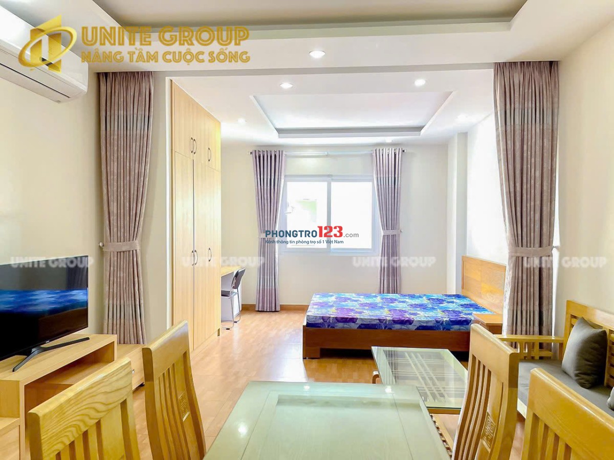 Căn Hộ 1PN 45m2 Ngay Trung Tâm Full Nội Thất Gần Chợ Bến Thành Công Trường Mê Linh Cầu Calmette