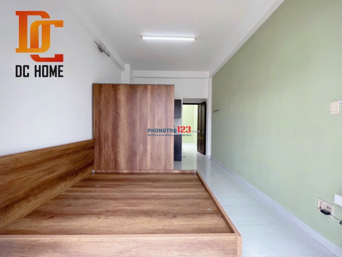 CHO THUÊ STUDIO BAN CÔNG RỘNG 40m2 - TẠI ĐA KAO QUẬN 1 GẦN HỒ CON RÙA, ĐH MỞ, SGU