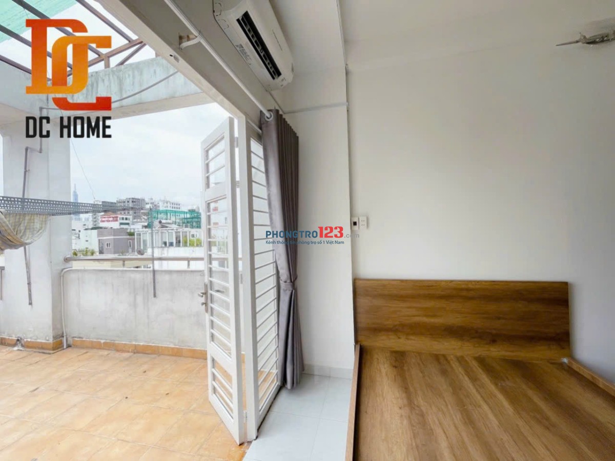 CHO THUÊ STUDIO BAN CÔNG RỘNG 40m2 - TẠI ĐA KAO QUẬN 1 GẦN HỒ CON RÙA, ĐH MỞ, SGU
