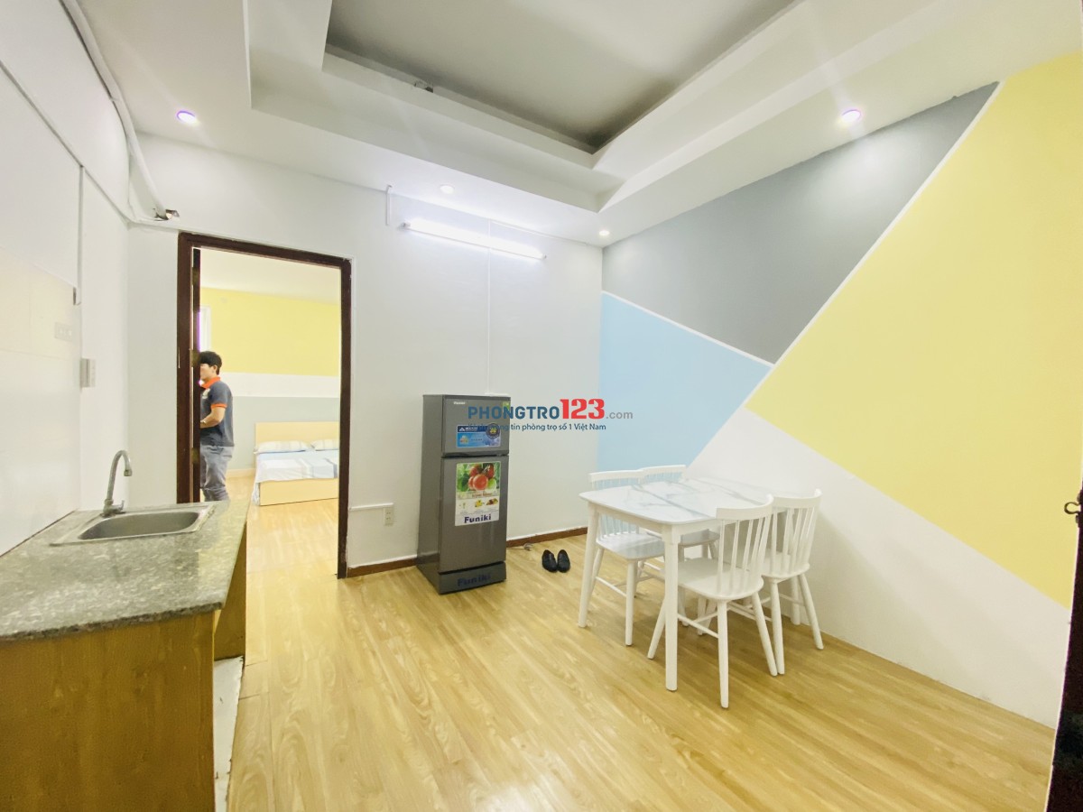 CĂN HỘ FULL NỘI THẤT CỬA SỔ THOÁNG
