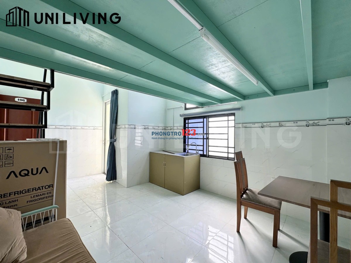 [ HÌNH THẬT GIÁ THẬT ] Duplex Full Nội Thất Diện Tích Lớn Nhà Mới 100%
