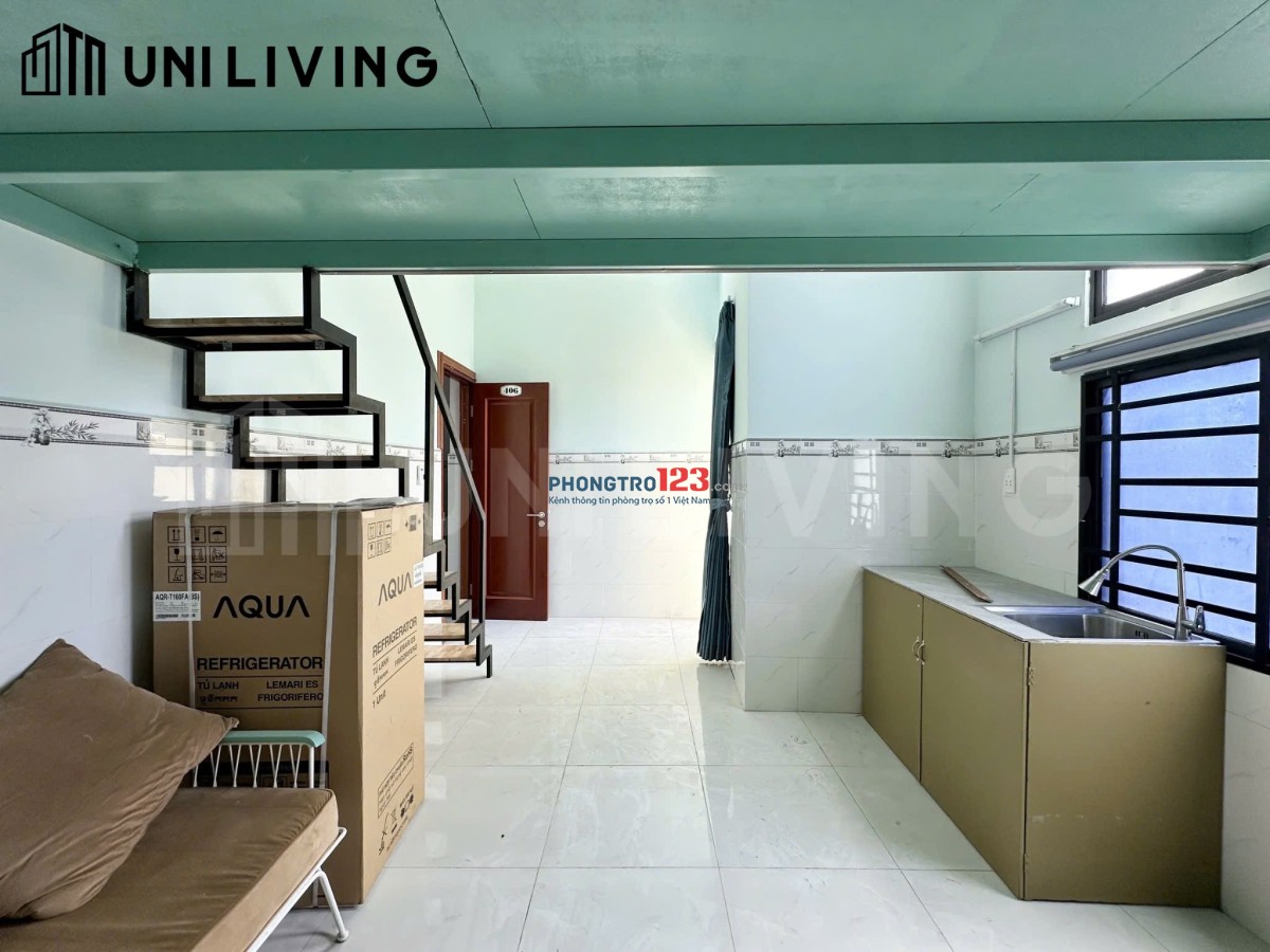 [ HÌNH THẬT GIÁ THẬT ] Duplex Full Nội Thất Diện Tích Lớn Nhà Mới 100%