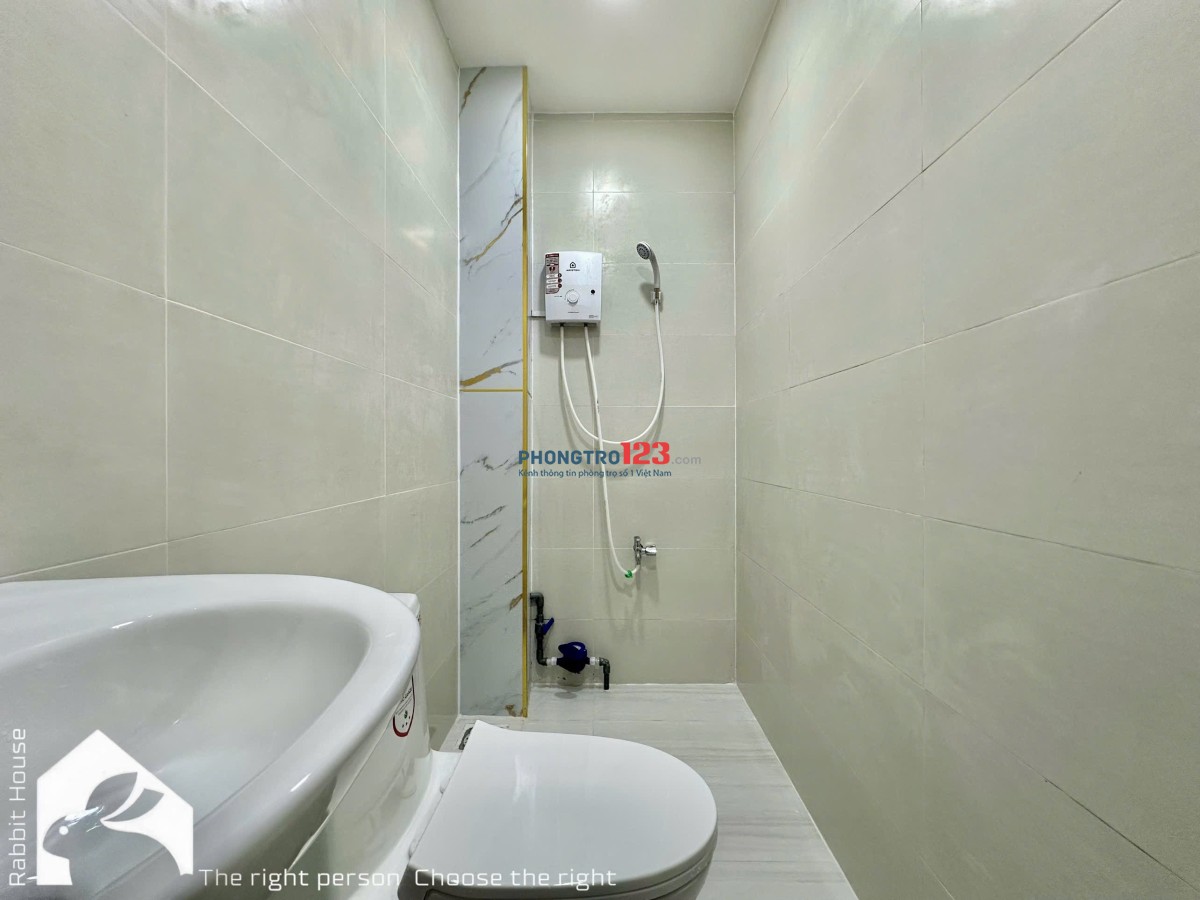 CHO THUÊ PHÒNG TRỌ 25m2 MỚI 100% FULL NỘI THẤT GẦN Q1, Q3 CÓ CỬA SỐ TRỜI LỚN GẦN SÂN BAY