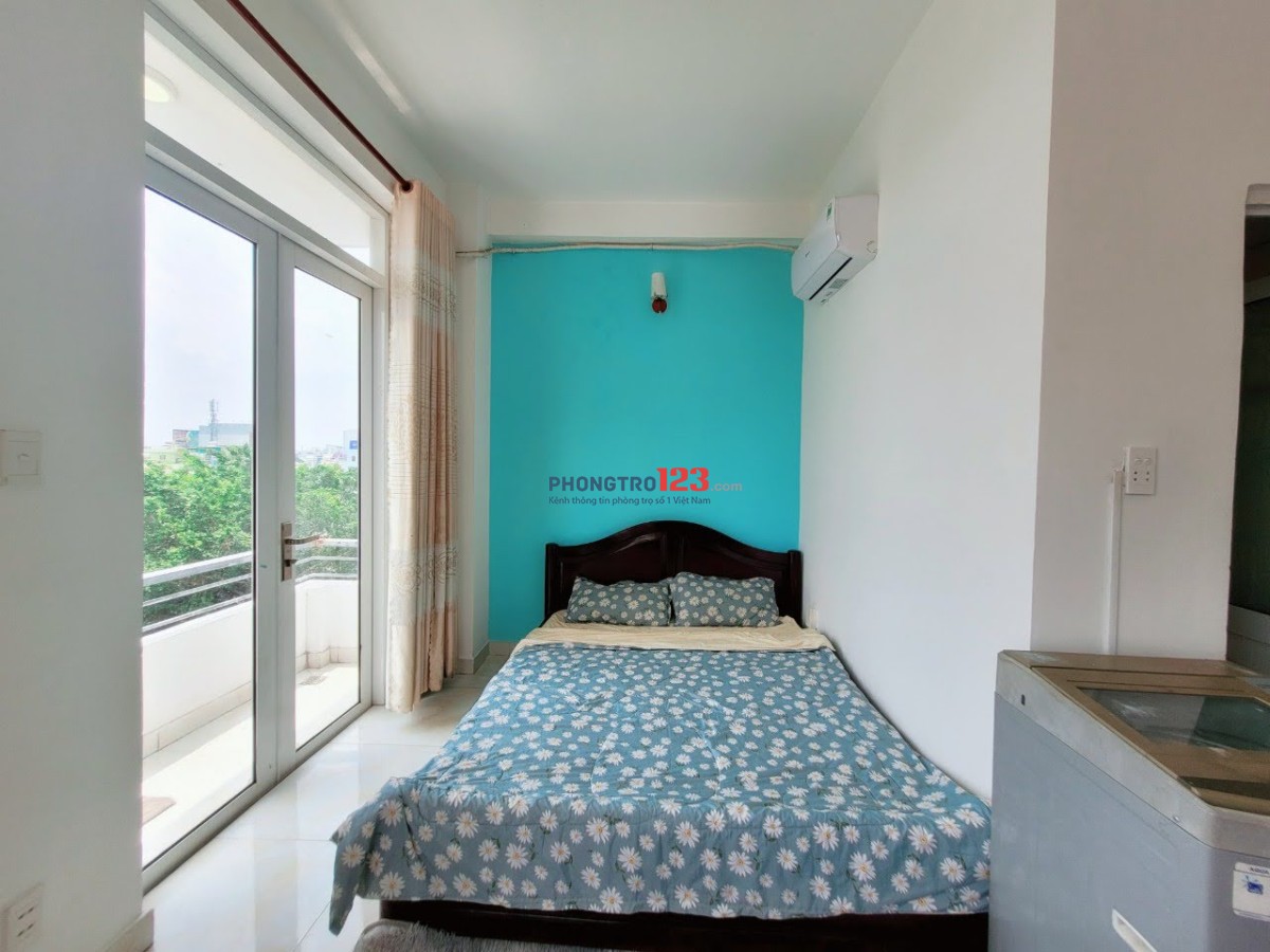 PHÒNG BAN CÔNG CỰC THOÁNG FULL NỘI THẤT CÓ THANG MÁY NGAY PHAN HUY ÍCH GẦN CÔNG VIÊN HOÀNG VĂN THỤ