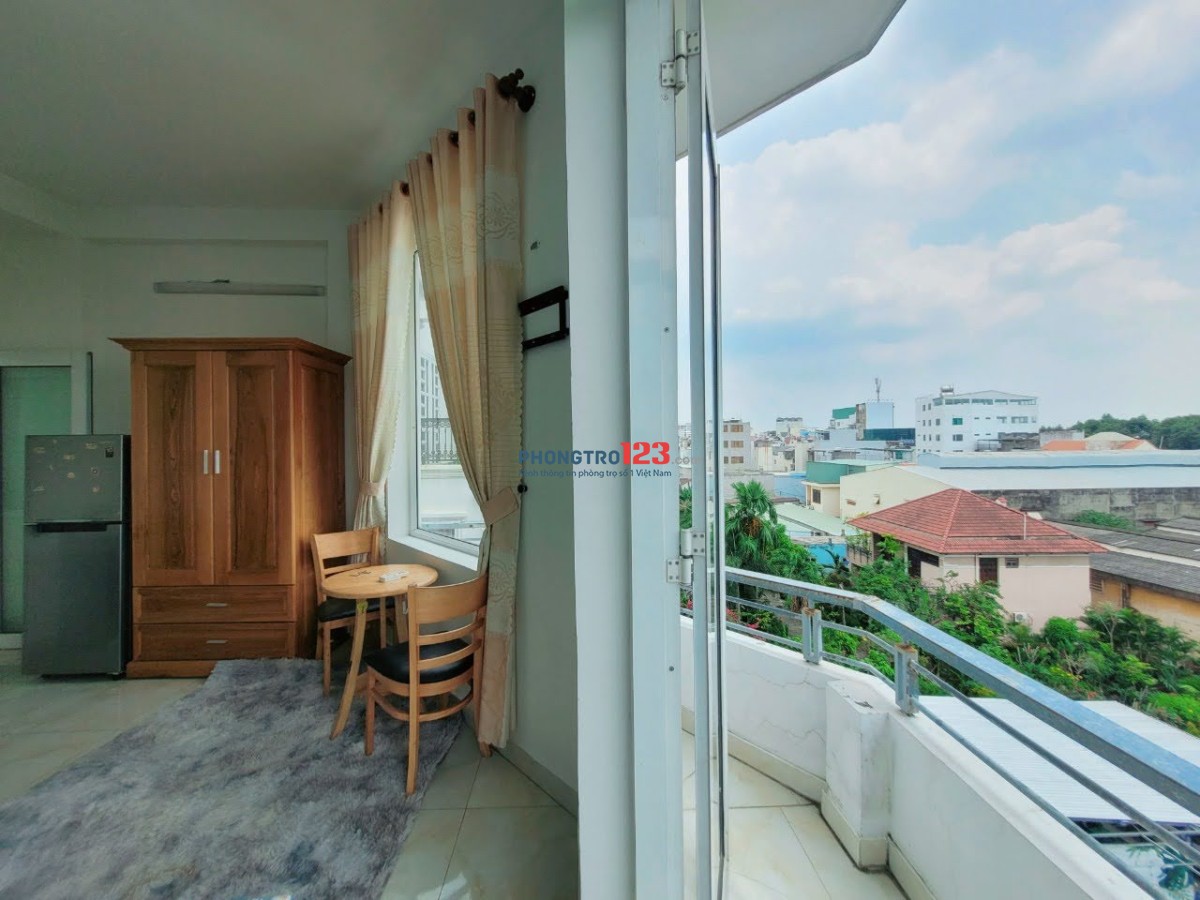 PHÒNG BAN CÔNG CỰC THOÁNG FULL NỘI THẤT CÓ THANG MÁY NGAY PHAN HUY ÍCH GẦN CÔNG VIÊN HOÀNG VĂN THỤ