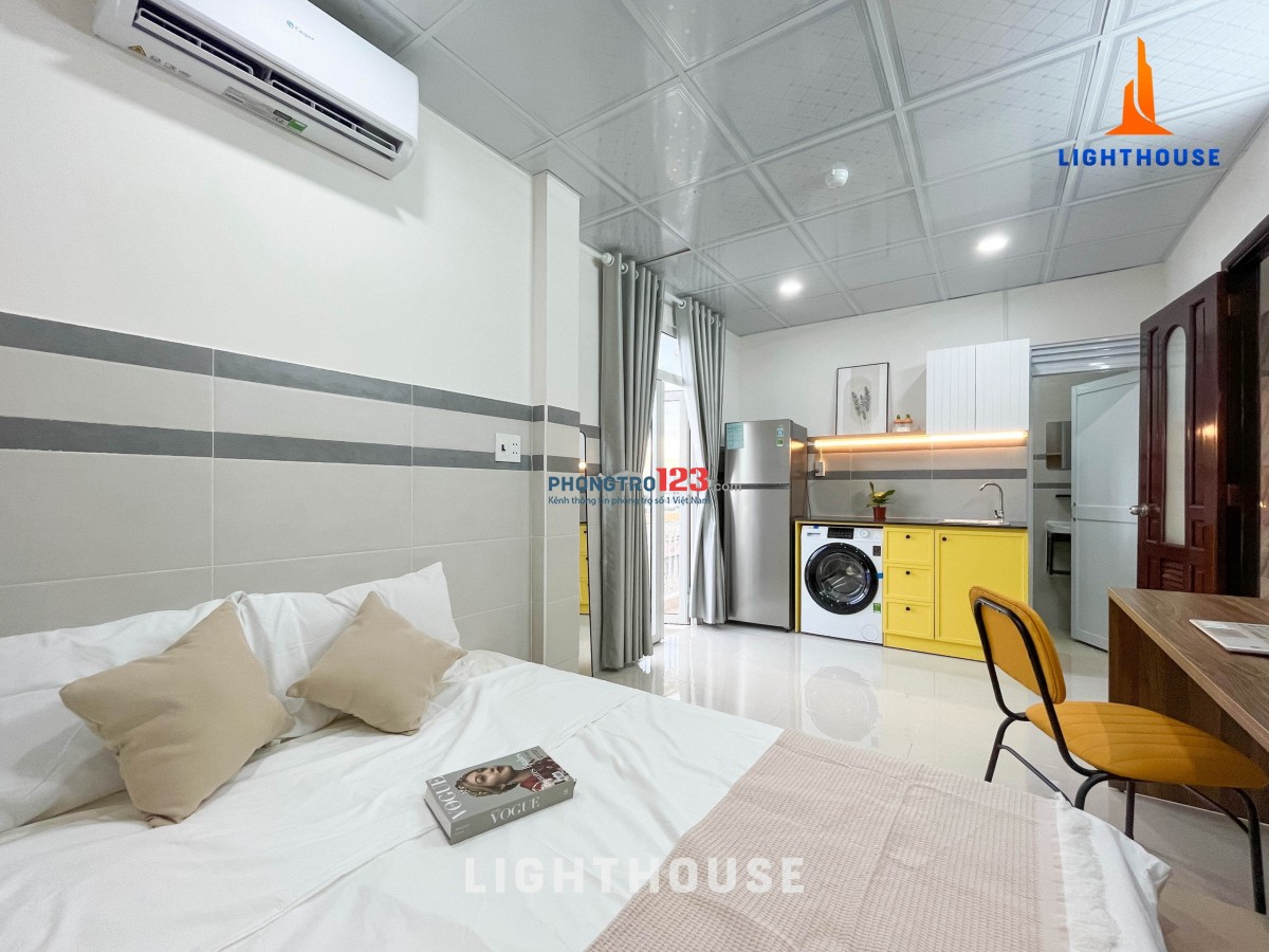 STUDIO MỚI XÂY – FULL NỘI THẤT – BAN CÔNG SIÊU CHILL NGAY ĐẶNG THÙY TRÂM