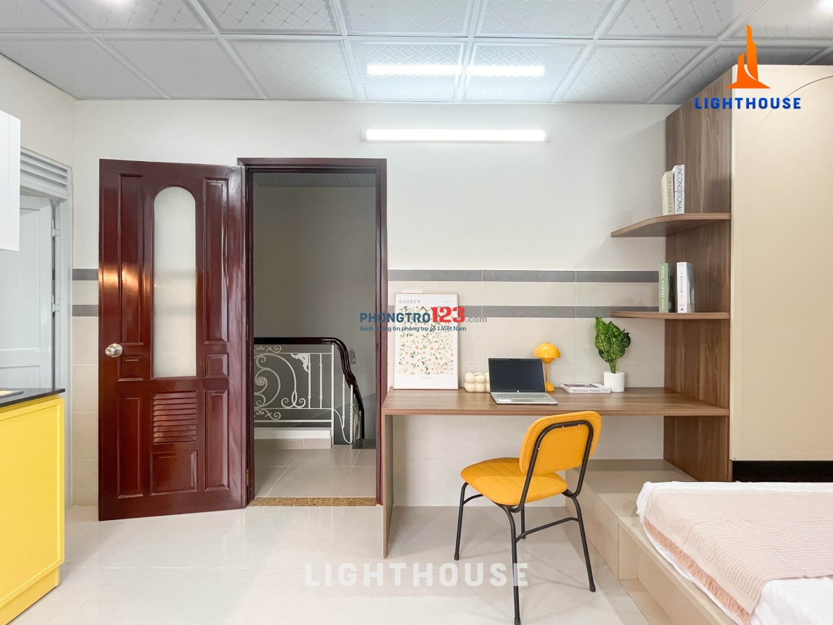 STUDIO MỚI XÂY – FULL NỘI THẤT – BAN CÔNG SIÊU CHILL NGAY ĐẶNG THÙY TRÂM