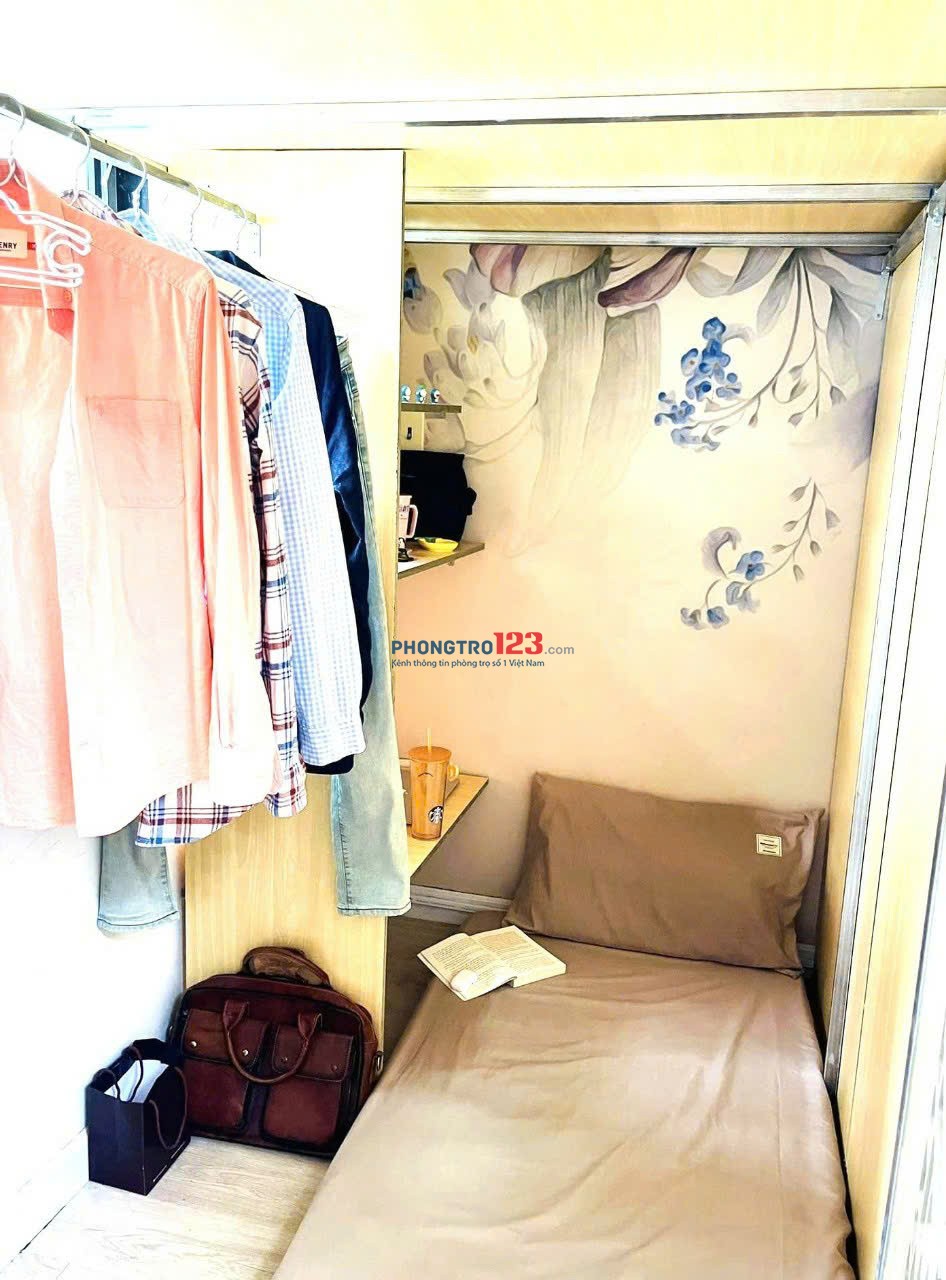 *** PHÒNG DORM SLEEPBOX, KTX CỬA ĐÓNG RIÊNG TƯ 290 DƯƠNG BÁ TRẠC ,Q8