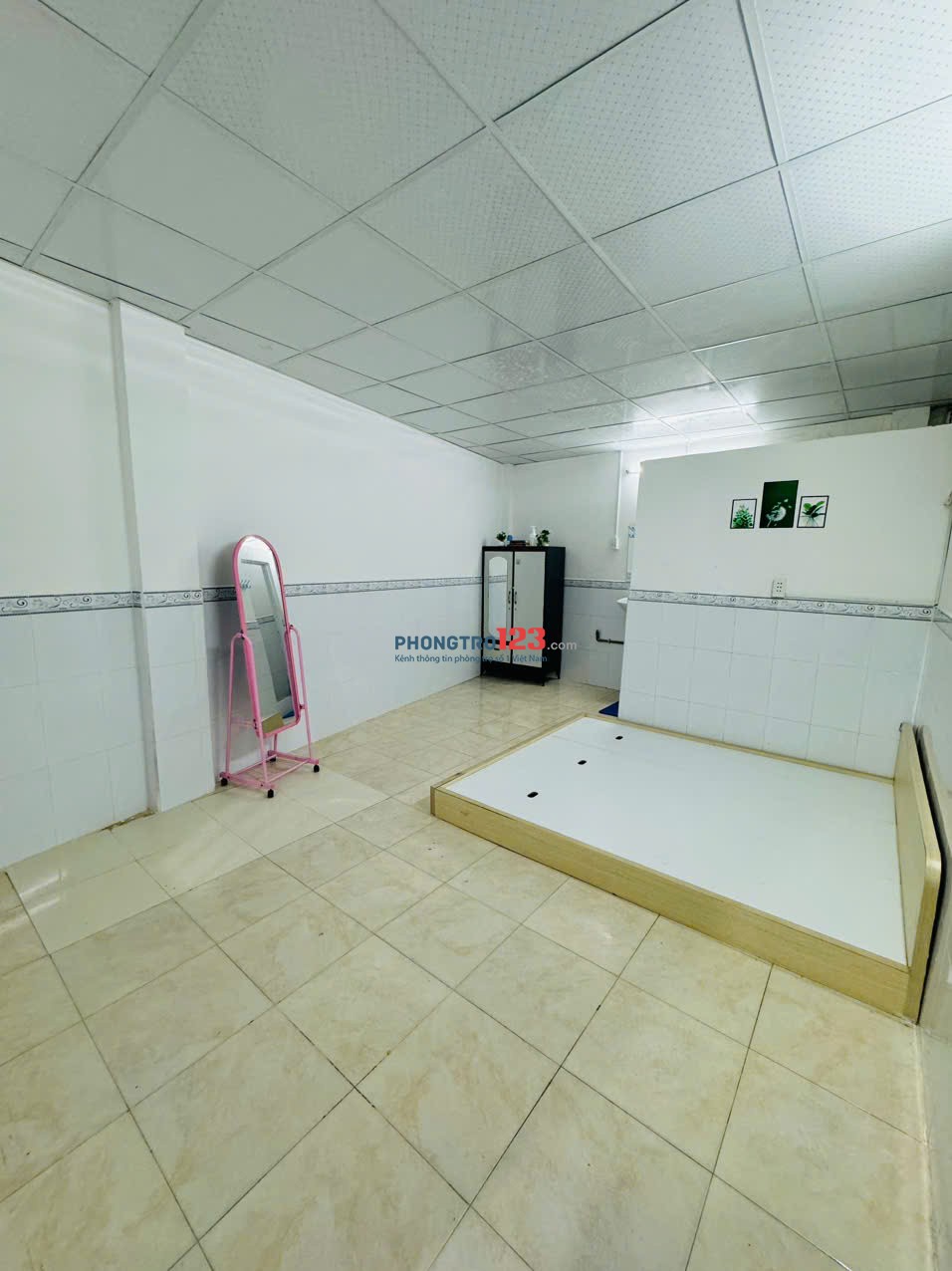 Phòng full nội thất 1PN tách bếp DT 40m2, 613 Âu Cơ Q. Tân Phú ( Cách ĐH Văn Hiến 200m)