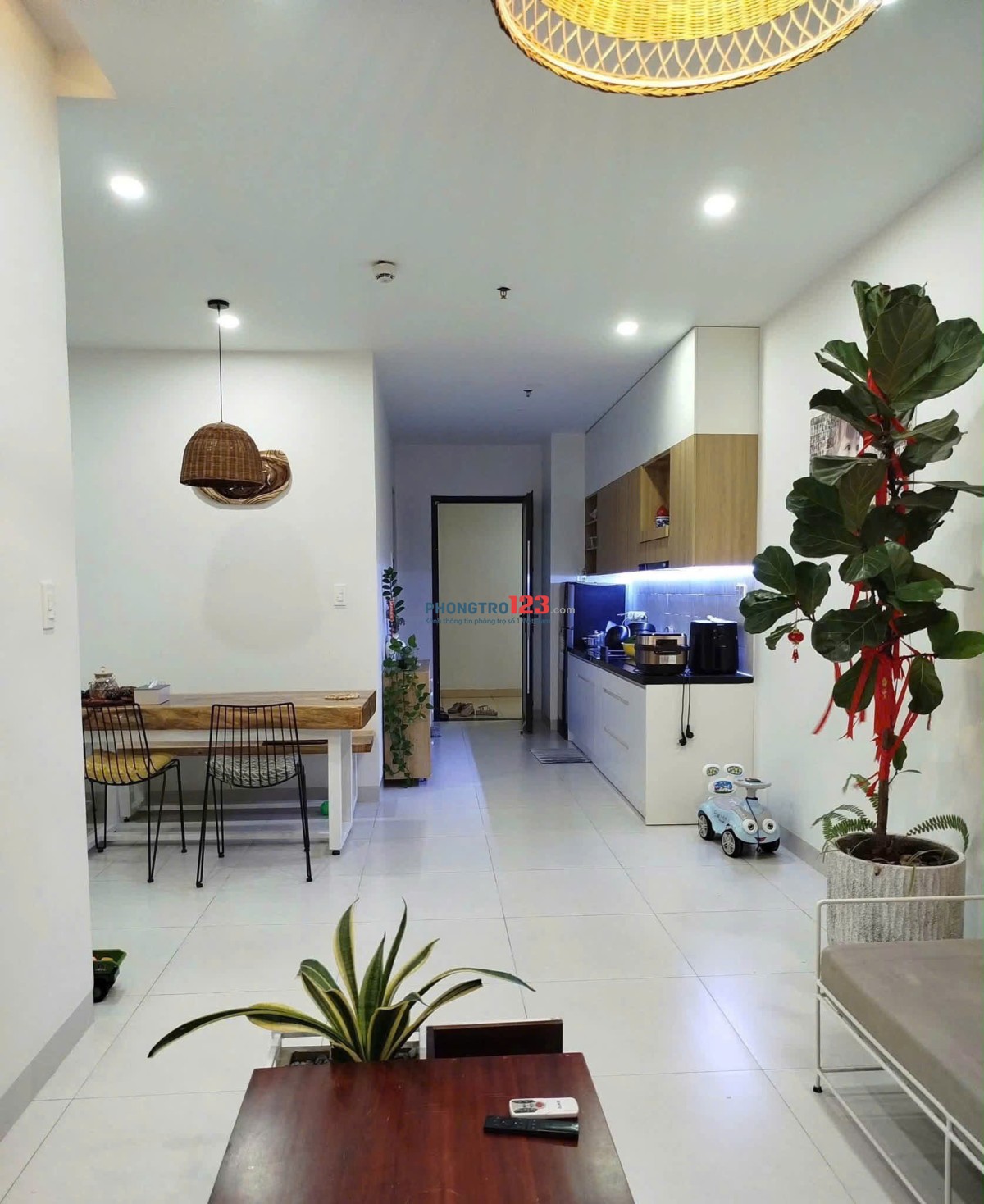 Chung cư Phúc Yên, 90m2, Phan Huy Ích, TB, 2PN, 2WC, Nhà mới, 10tr/th