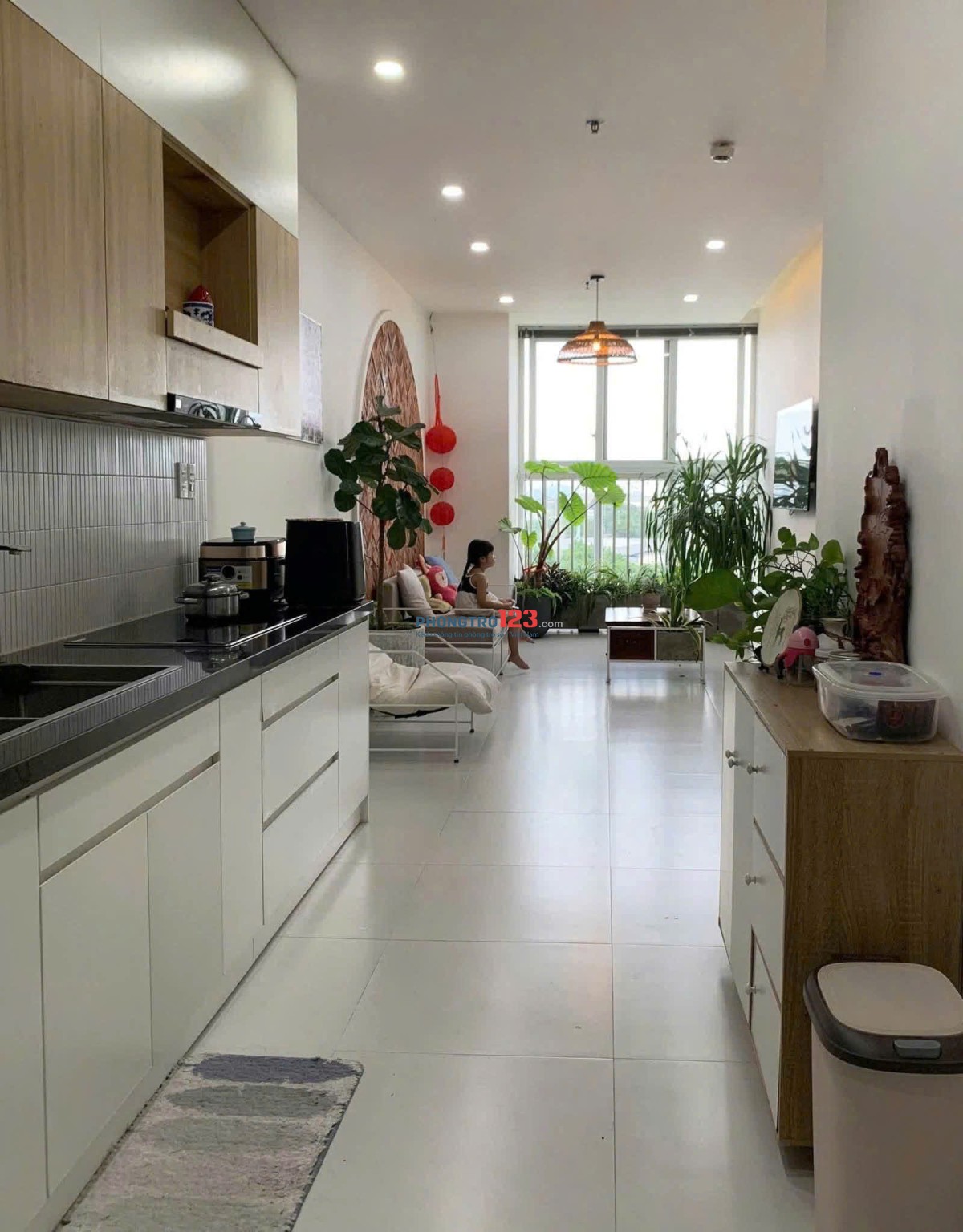 Chung cư Phúc Yên, 90m2, Phan Huy Ích, TB, 2PN, 2WC, Nhà mới, 10tr/th