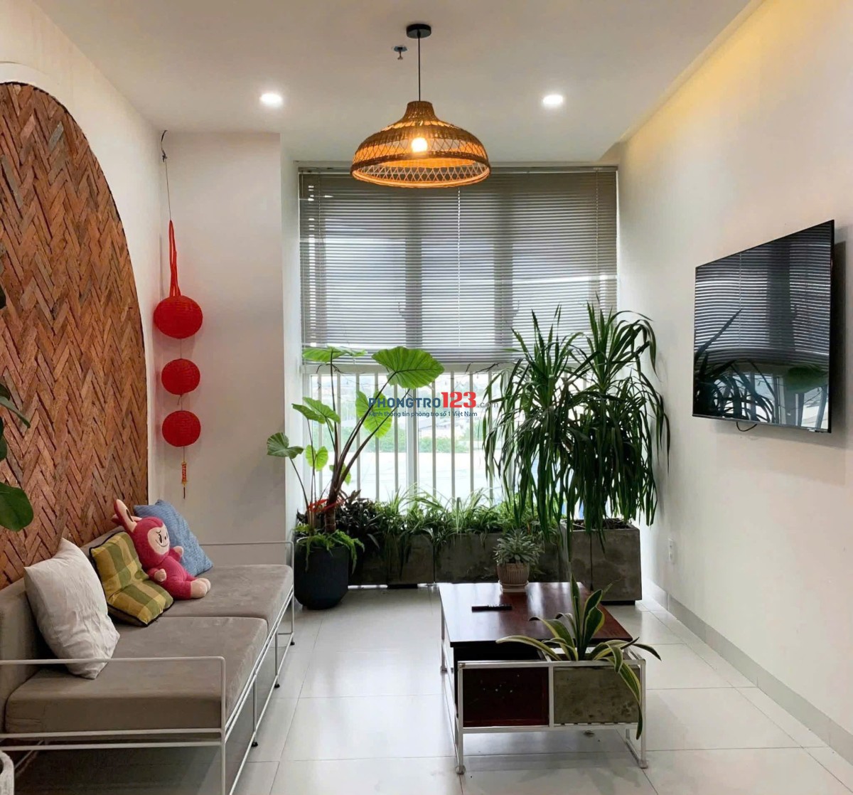 Chung cư Phúc Yên, 90m2, Phan Huy Ích, TB, 2PN, 2WC, Nhà mới, 10tr/th