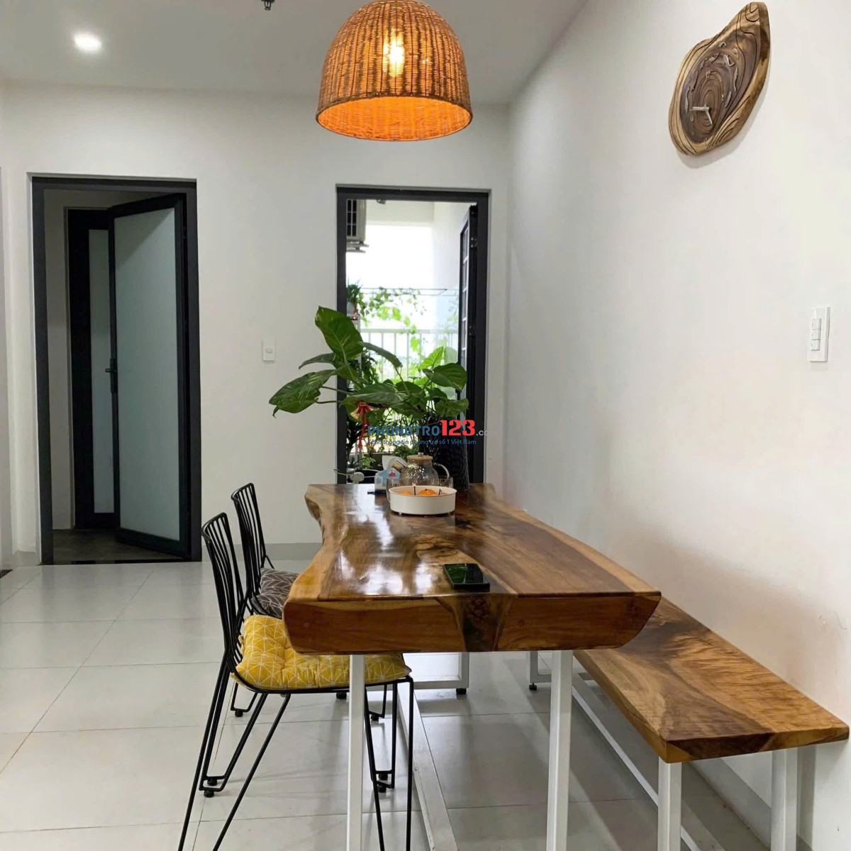 Chung cư Phúc Yên, 90m2, Phan Huy Ích, TB, 2PN, 2WC, Nhà mới, 10tr/th