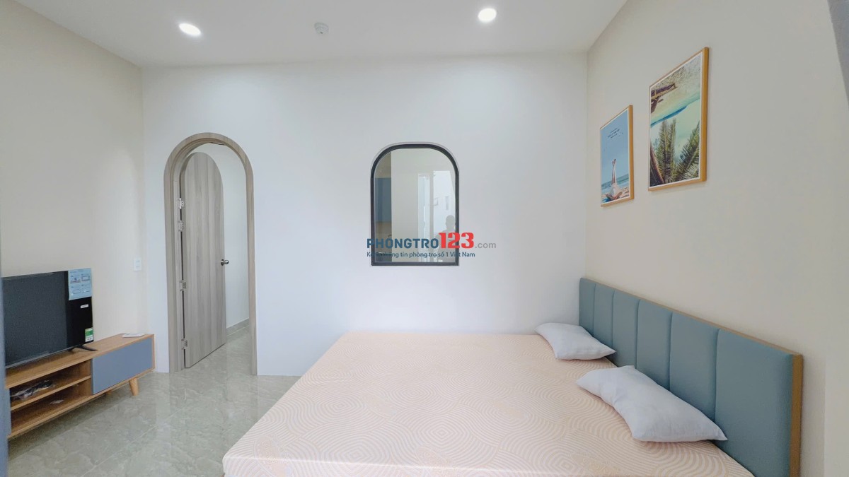 Căn hộ mới cho thuê đường nguyễn xí bình thạnh rộng, mới nội thất cao cấp, thang máy