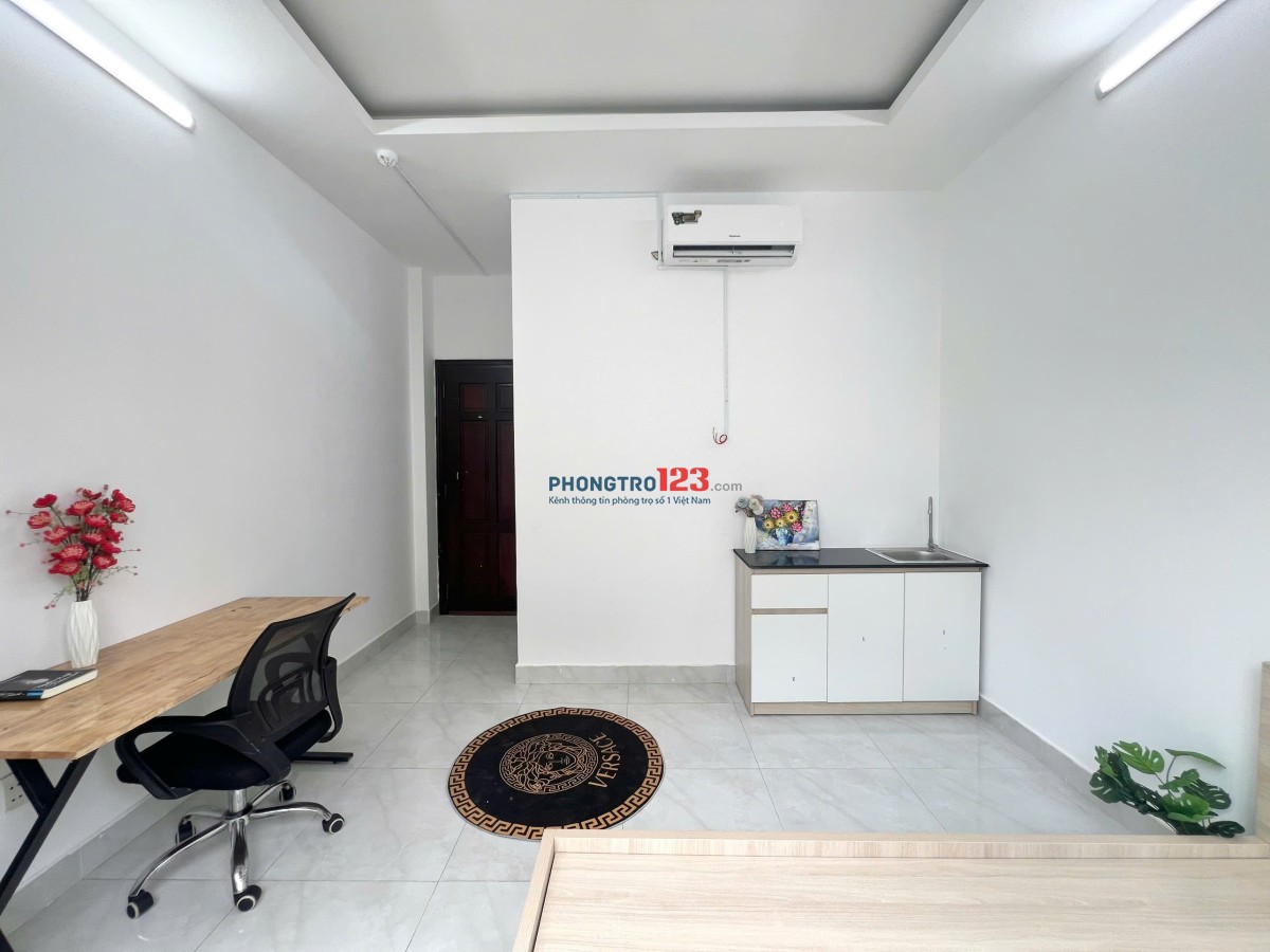 Khai trương phòng mới Bình Thạnh gần chợ Bà Chiểu, cửa sổ siêu thoáng, nội thất mới giá từ 3.9-4.6tr
