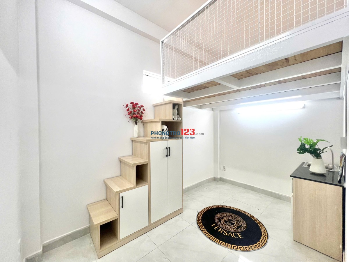 Khai trương phòng mới Bình Thạnh gần chợ Bà Chiểu, cửa sổ siêu thoáng, nội thất mới giá từ 3.9-4.6tr
