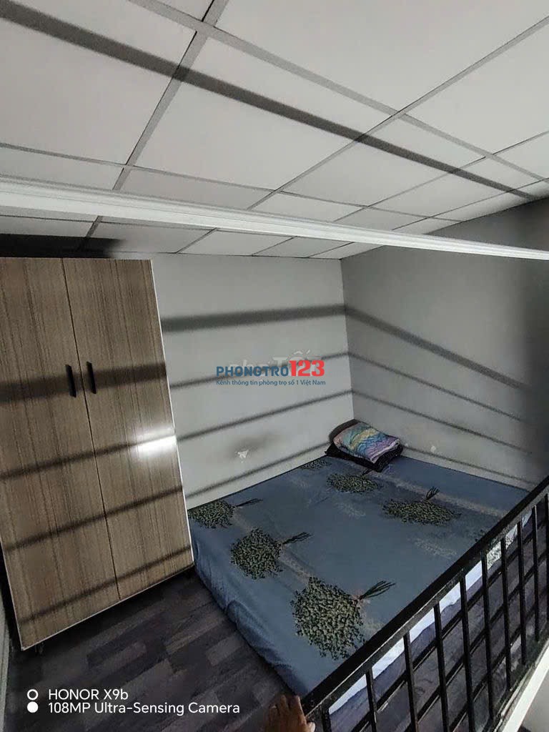 cho thuê phòng trọ mới có gác cao